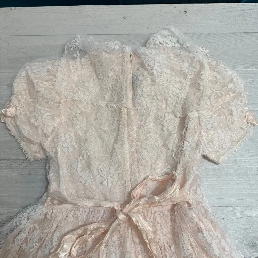 Jessica McClintok girls lace dress size‎ 6x